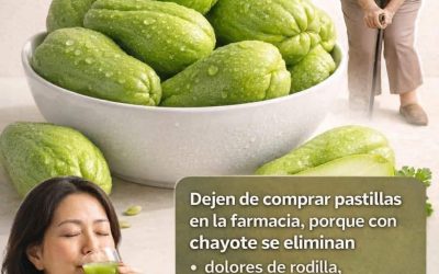 Jugo de chayote