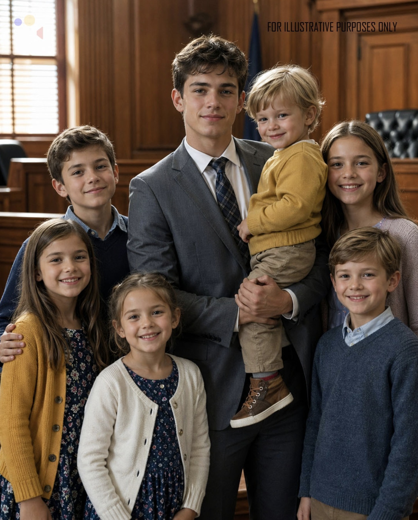A los 18 años luché por mantener unidos a mis 7 hermanos — hasta que una foto reveló la verdad sobre nuestros padres