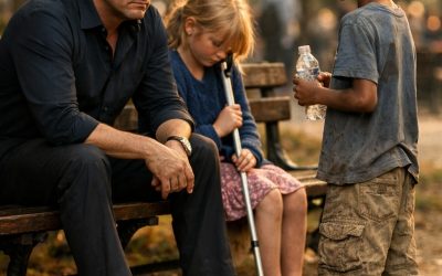 EL NIÑO DE LA CALLE MIRÓ AL MILLONARIO Y LE DIJO: “SU HIJA NO SE ESTÁ QUEDANDO CIEGA… SU ESPOSA LA HA ESTADO ENVENENANDO.” LO QUE PASÓ DESPUÉS LO DEJÓ TEMBLANDO
