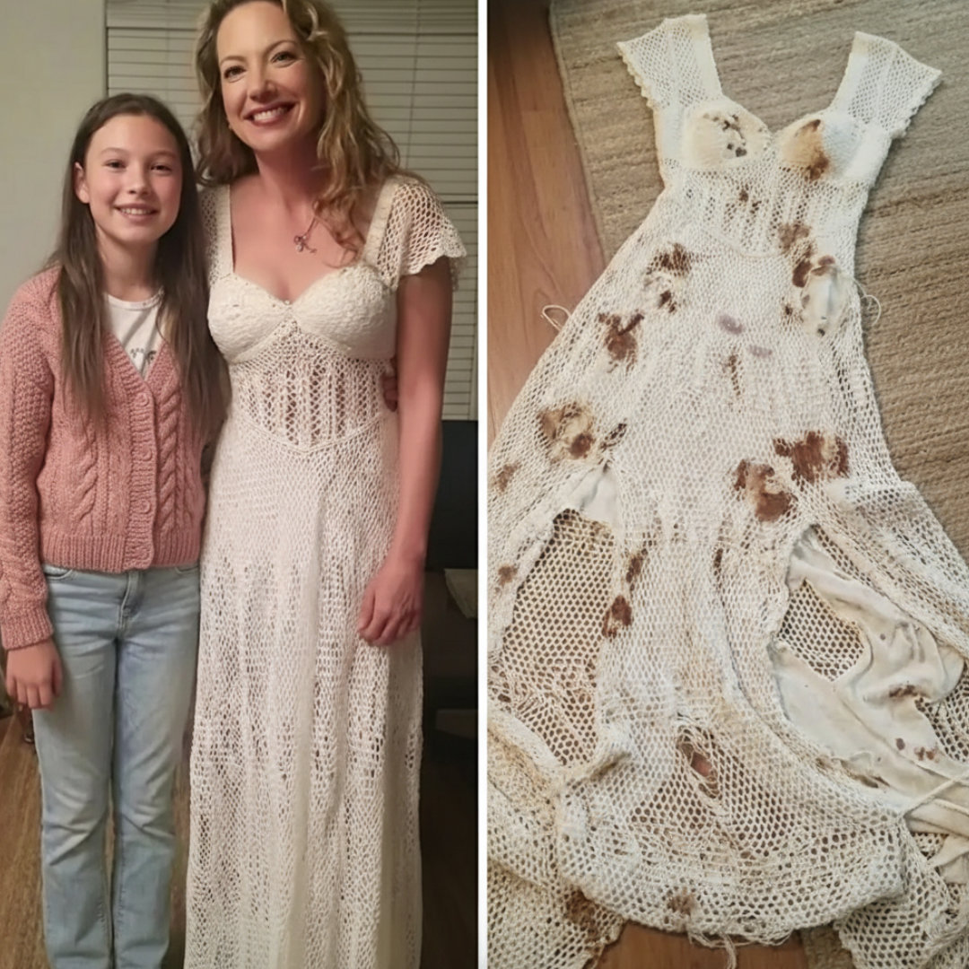 Mi hija tejió mi vestido de novia – Apenas unas horas antes de la ceremonia, lo encontré arruinado y supe exactamente quién lo había hecho