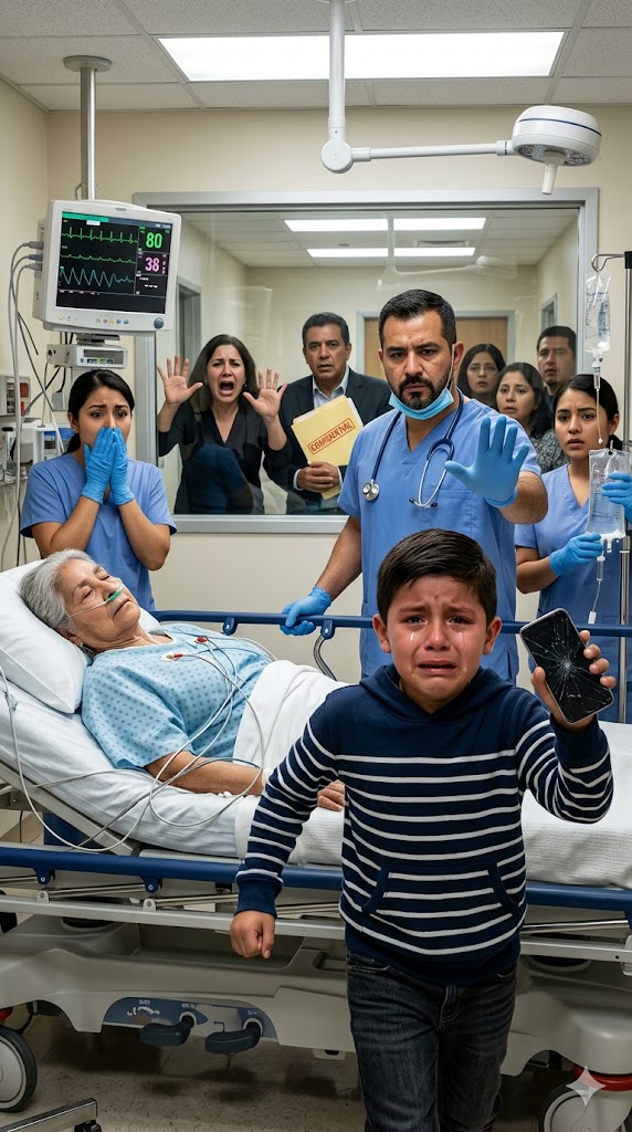 Estaba a punto de donar su riñón para salvar a su único hijo, pero su nieto de 9 años irrumpió en el quirófano gritando: “¡Abuela, no dejes que te abran!”. El escalofriante secreto que destapó este audio te dejará sin palabras..