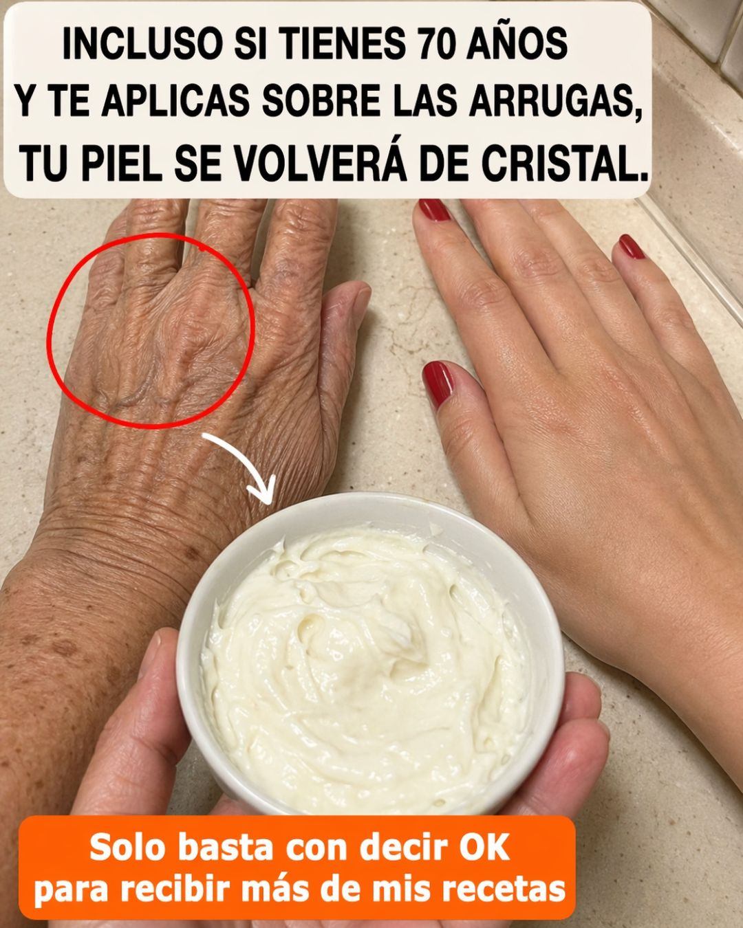 .Prepara la crema con bicarbonato de sodio y aplícala antes de dormir. Adiós arrugas e imperfecciones