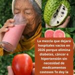 ;A mistura que deixará os hospitais vazios em 2026 porque elimina a diabetes, o cancro e a hipertensão sem a necessidade de medicamentos caros ��