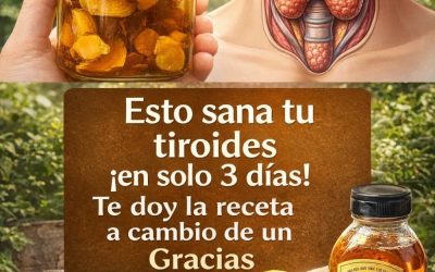 Esto sana tu tiroides ¡en solo 3 días… Te doy la receta a cambio de un Gracias
