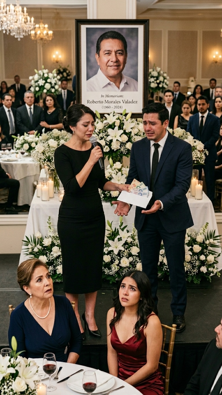 La dejaron sola enterrando a su esposo para irse a una fiesta… sin imaginar que ella expondría sus audios frente a toda la familia