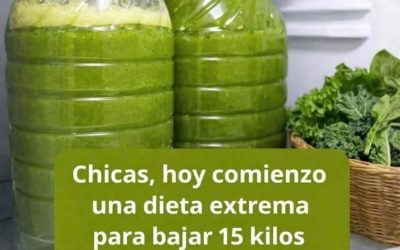 Batido de pepino, manzana verde y chayote