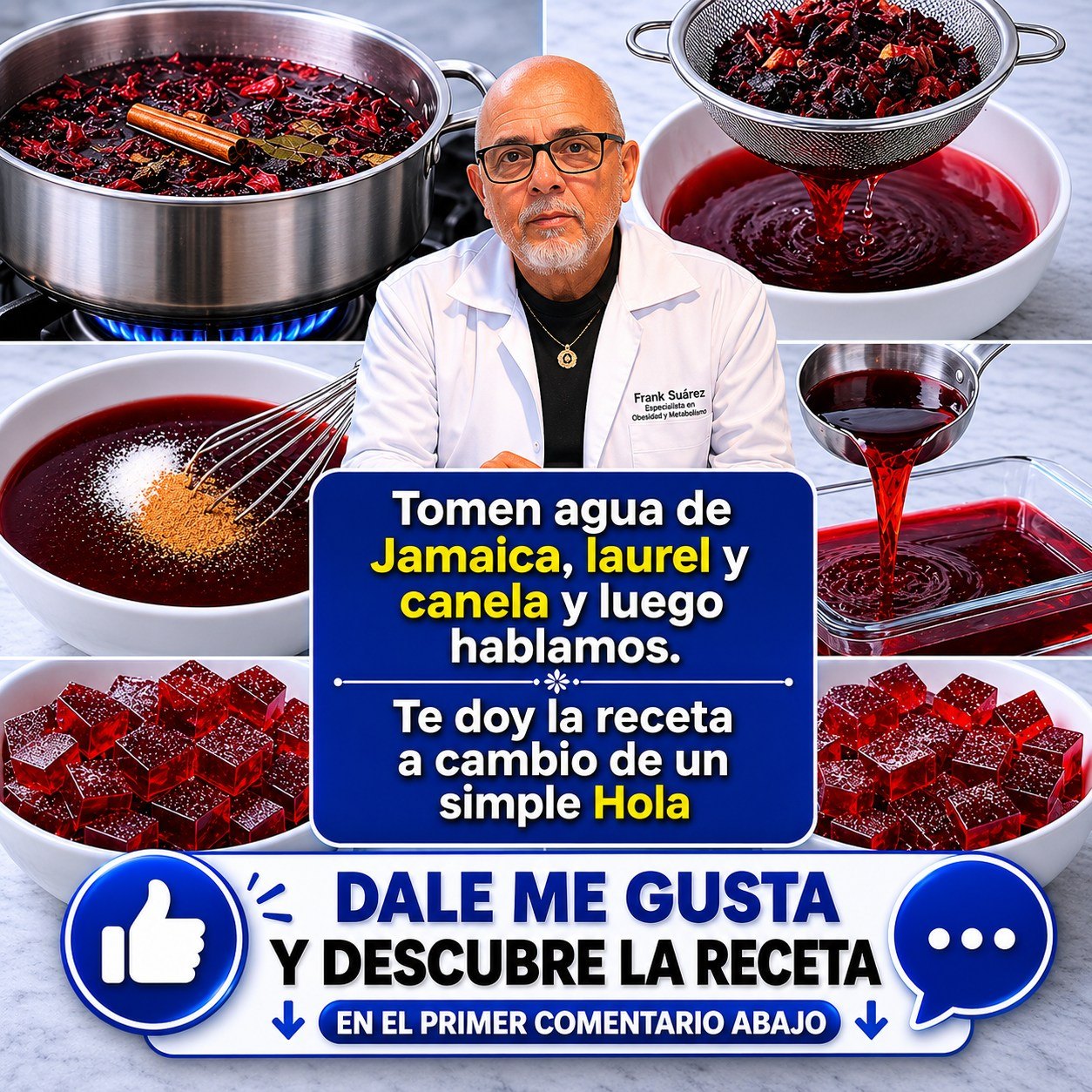 La flor de Jamaica el mejor jugo…. Ver mas