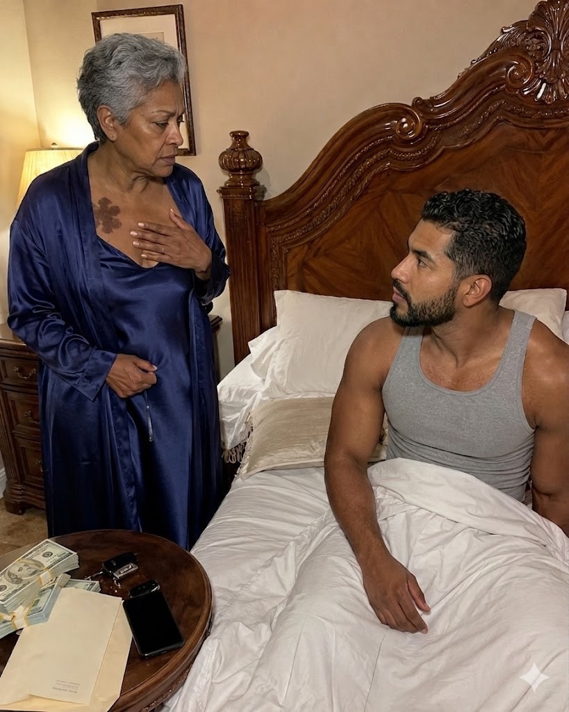 do el mundo me llamó loco por casarme con una mujer de 60 años”, pero en nuestra noche de bodas vi una marca en su hombro, escuché “ten…