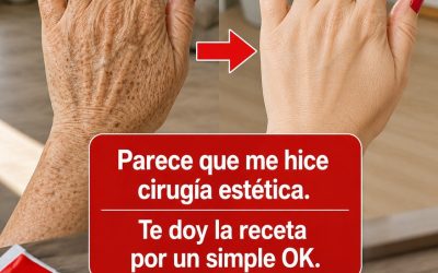 «Parece que me he hecho; una cirugía estética»: el remedio casero que muchas personas usan para mejorar la apariencia de arrugas y manchas oscuras en manos y brazos. Para seguir recibiendo mis recetas, solo tienes que decir… ¡Gracias!
