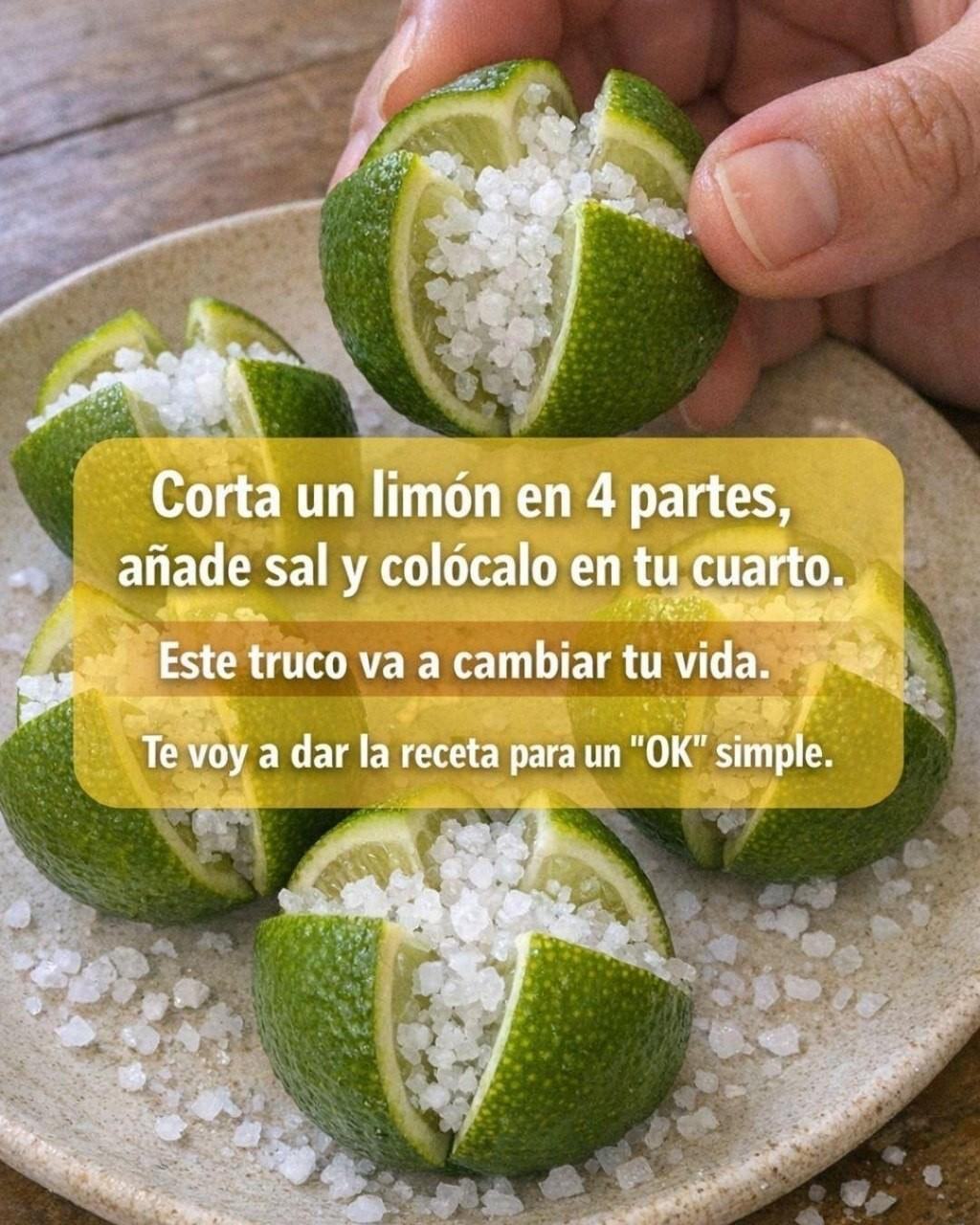 Colocar Limones con Sal en el Dormitorio: Beneficios Sorprendentes para el Ambiente y el Bienestar