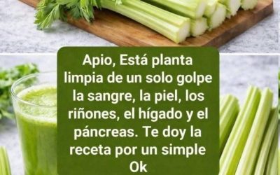 Jugo para limpiar Higado, Pancreas…