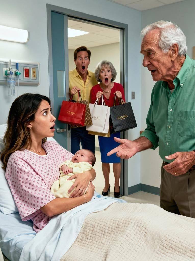 Cuando mi abuelo vino al hospital después de que di a luz, lo primero que dijo fue: “Cariño, los 250.000 que solía enviarte”.