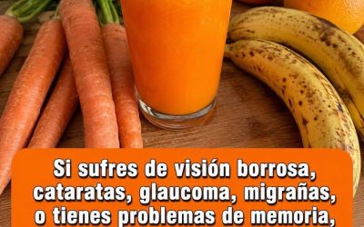 Jugo Natural para Mejorar la Visión y Cuidar tus Ojos