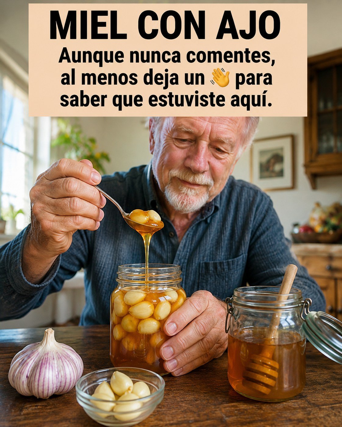 Miel con ajo en ayunas: revisa esto antes