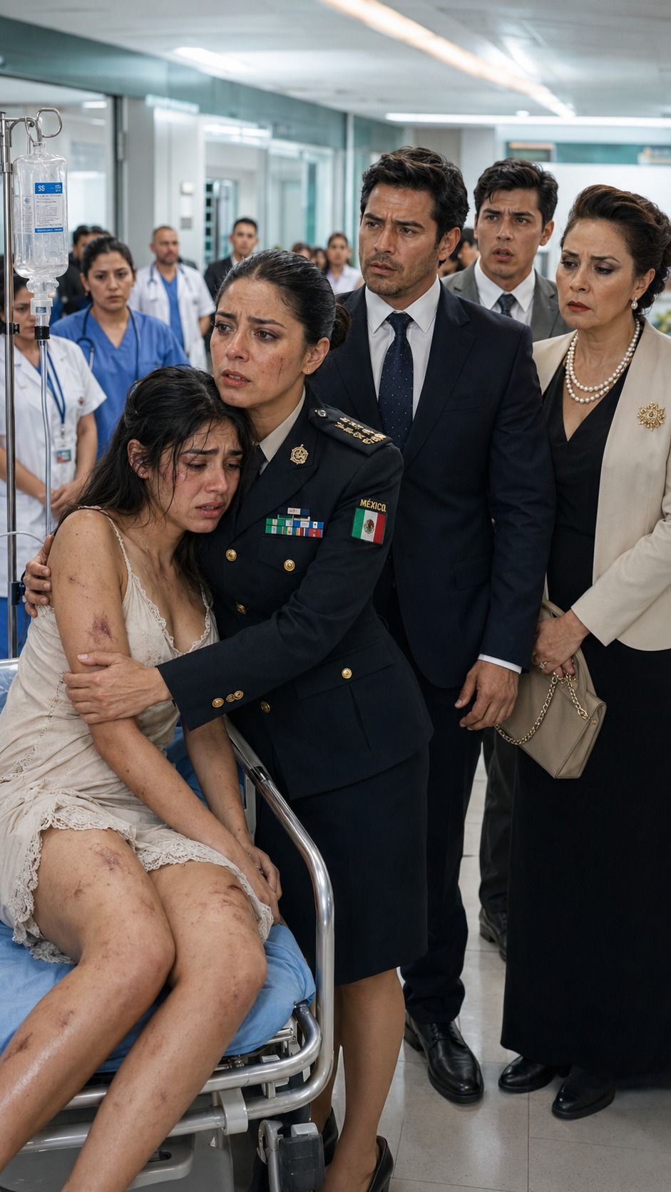 “Me golpearon y creyeron que mi madre no podía hacer nada”: La coronel llegó al hospital por su hija y destruyó el imperio de los Cárdenas