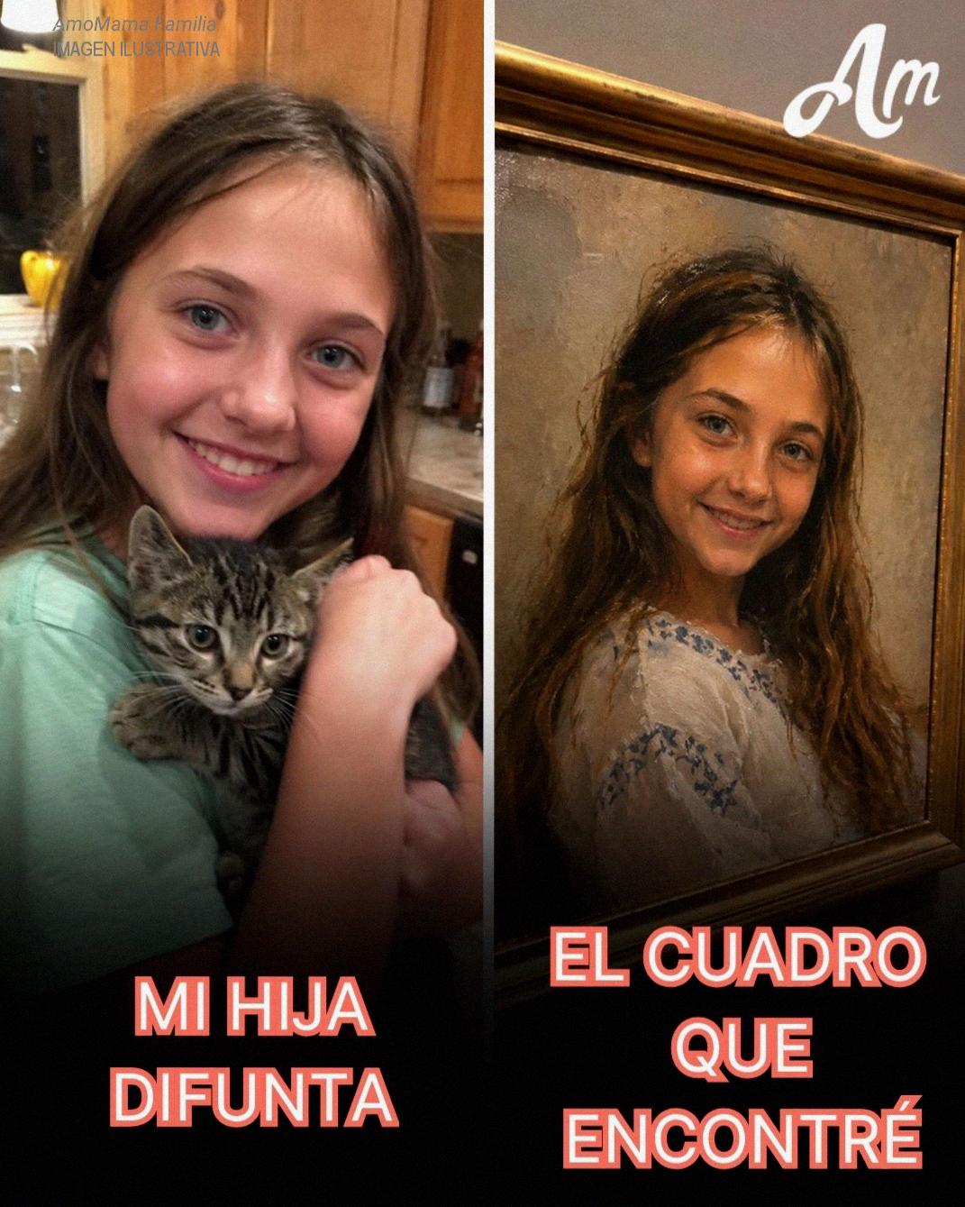 Una pintura en la galería se parecía exactamente a mi hija – Pero cuando conocí al artista, me quedé sin palabras author Por Mayra Perez