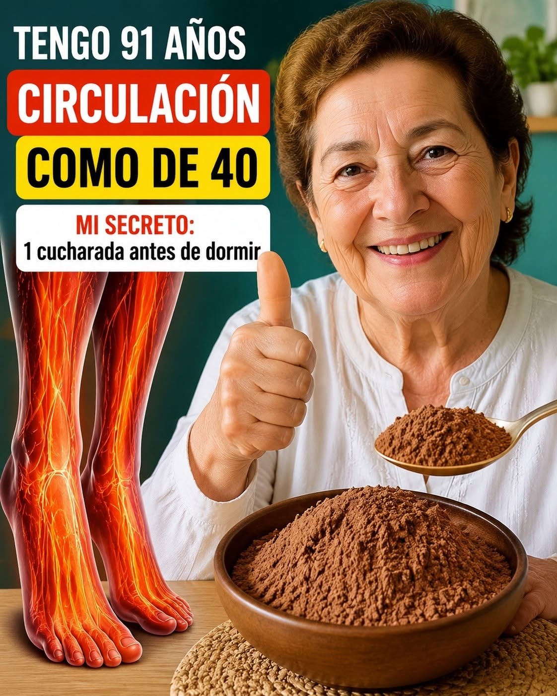 PERSONAS MAYORES: Coman esto antes de acostarse para aumentar el flujo sanguíneo Para seguir recibiendo mis recetas, solo debes decir algo… Gracias