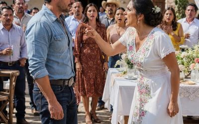Llegó a su rancho con sus hijos y encontró una fiesta ajena… la cumpleañera lo humilló sin saber que él era el verdadero dueño