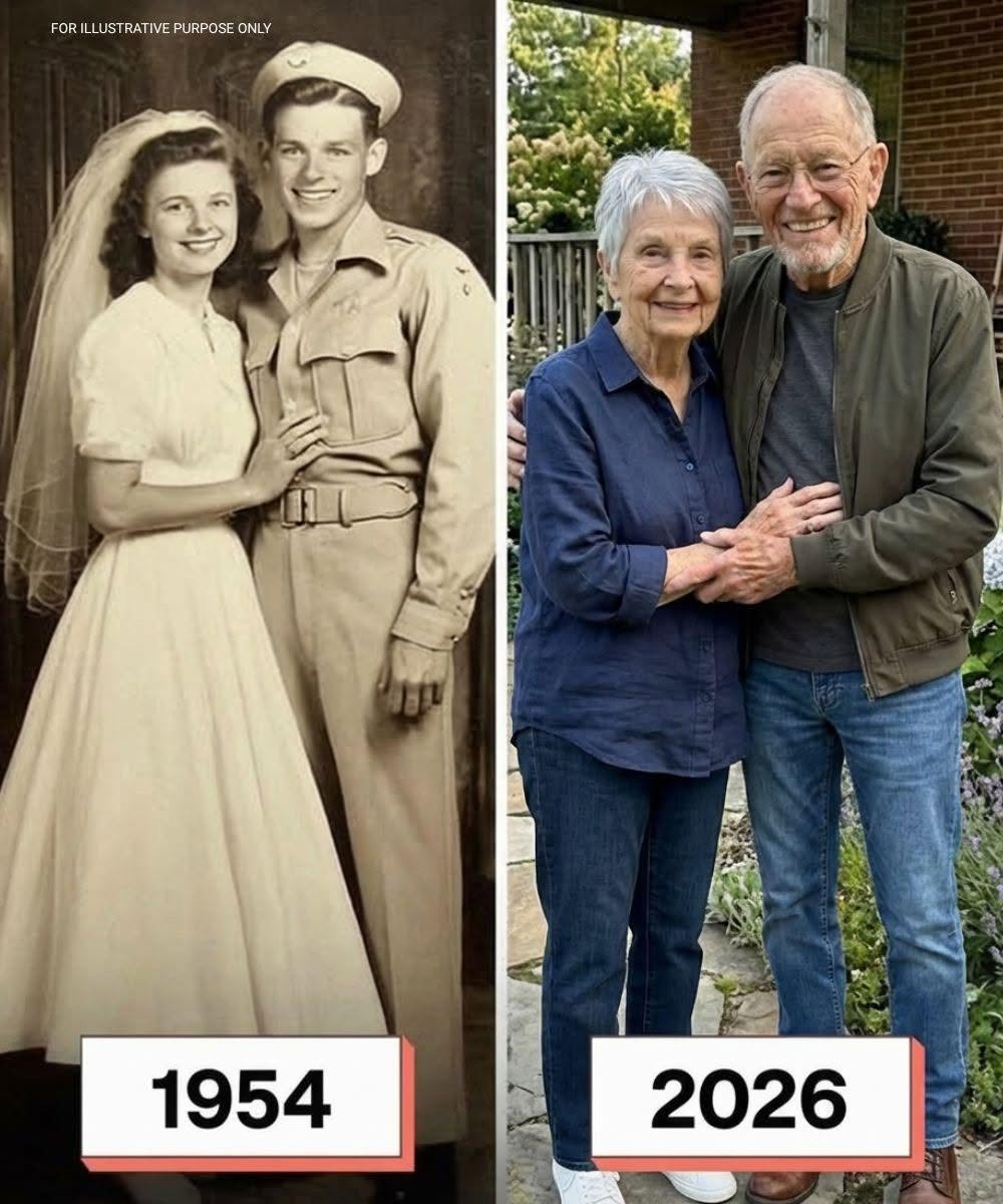 Estuve casada con mi esposo durante 72 años. En su funeral, uno de sus compañeros del ejército me entregó una pequeña caja y no podía creer lo que