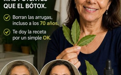 Olvida el bótox: el laurel puede suavizar arrugas de manera natural y potente.