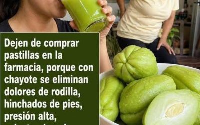 Mezcla chayote con perejil….Ver más