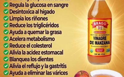 Tomar vinagre de manzana en ayunas