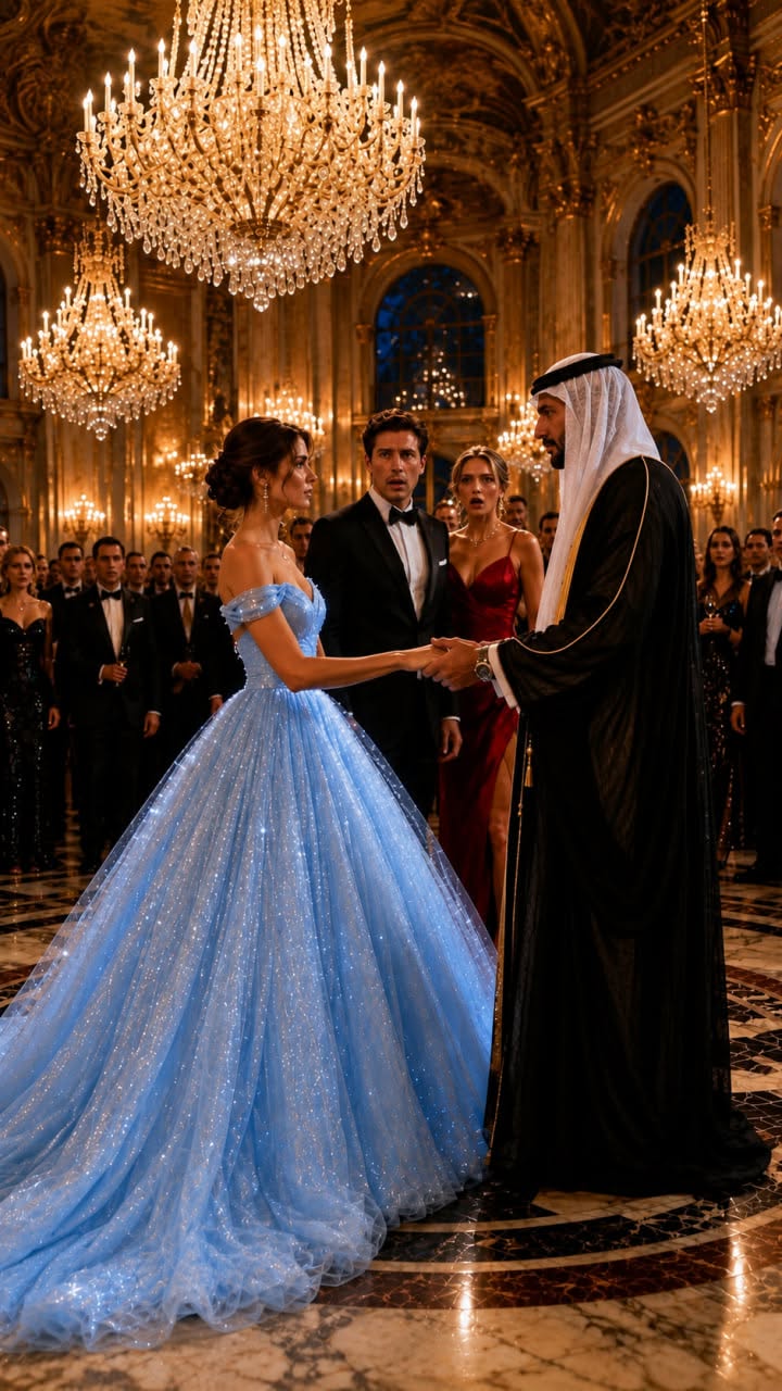 Llevó a su amante al baile para humillar a su prometida, pero un jeque multimillonario la eligió delante de todos.