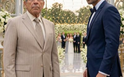 Cuando llegué a la boda de mi hijo, salió a saludarme y me dijo: «Papá, no te invité. Aquí vienen familias, pero tú ya no formas parte de la