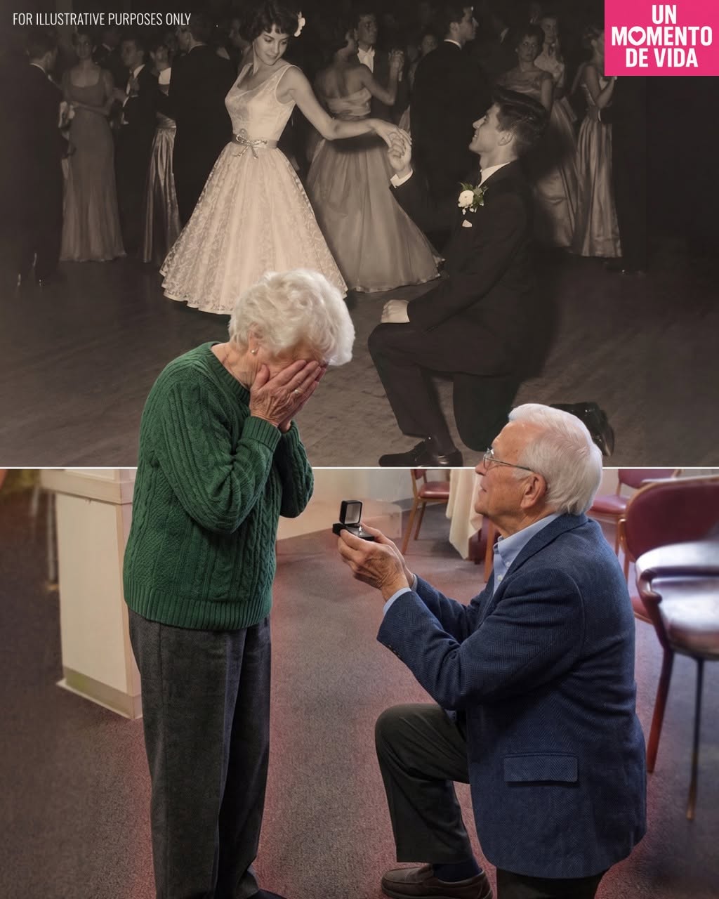 Un hombre de 80 años encuentra a su amor de la secundaria – Le propone matrimonio después de 60 años separados