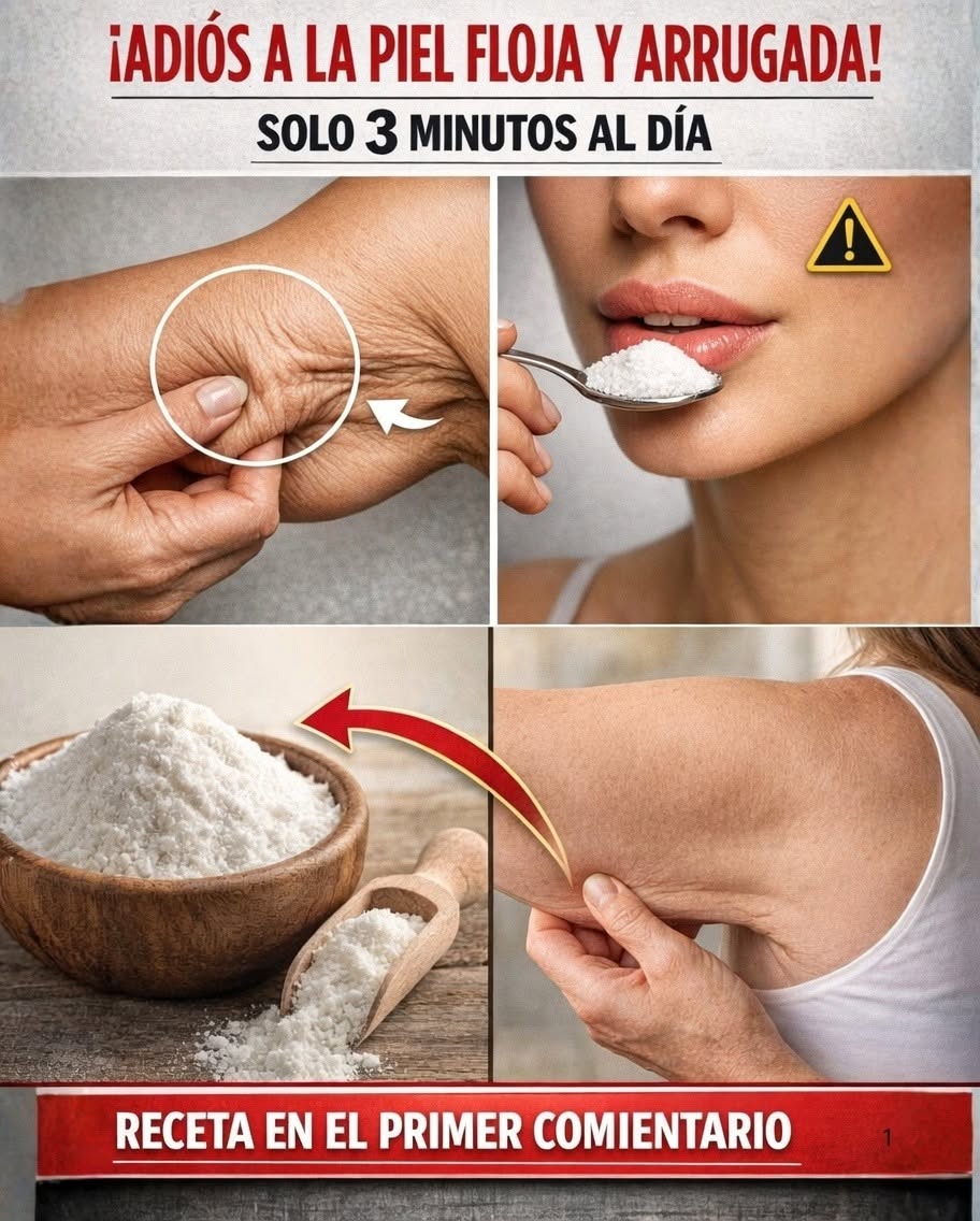 ¡Atención, personas mayores! La cura antiarrugas de 3 minutos que realmente funciona (respaldada por la ciencia) 👇 Comenta “OK” y recibirás la receta en el primer comentario.