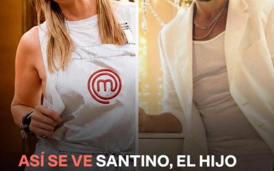 Santino Curto, el hijo de Denise Dumas, debutó como cantante y emocionó a la conductora — Video