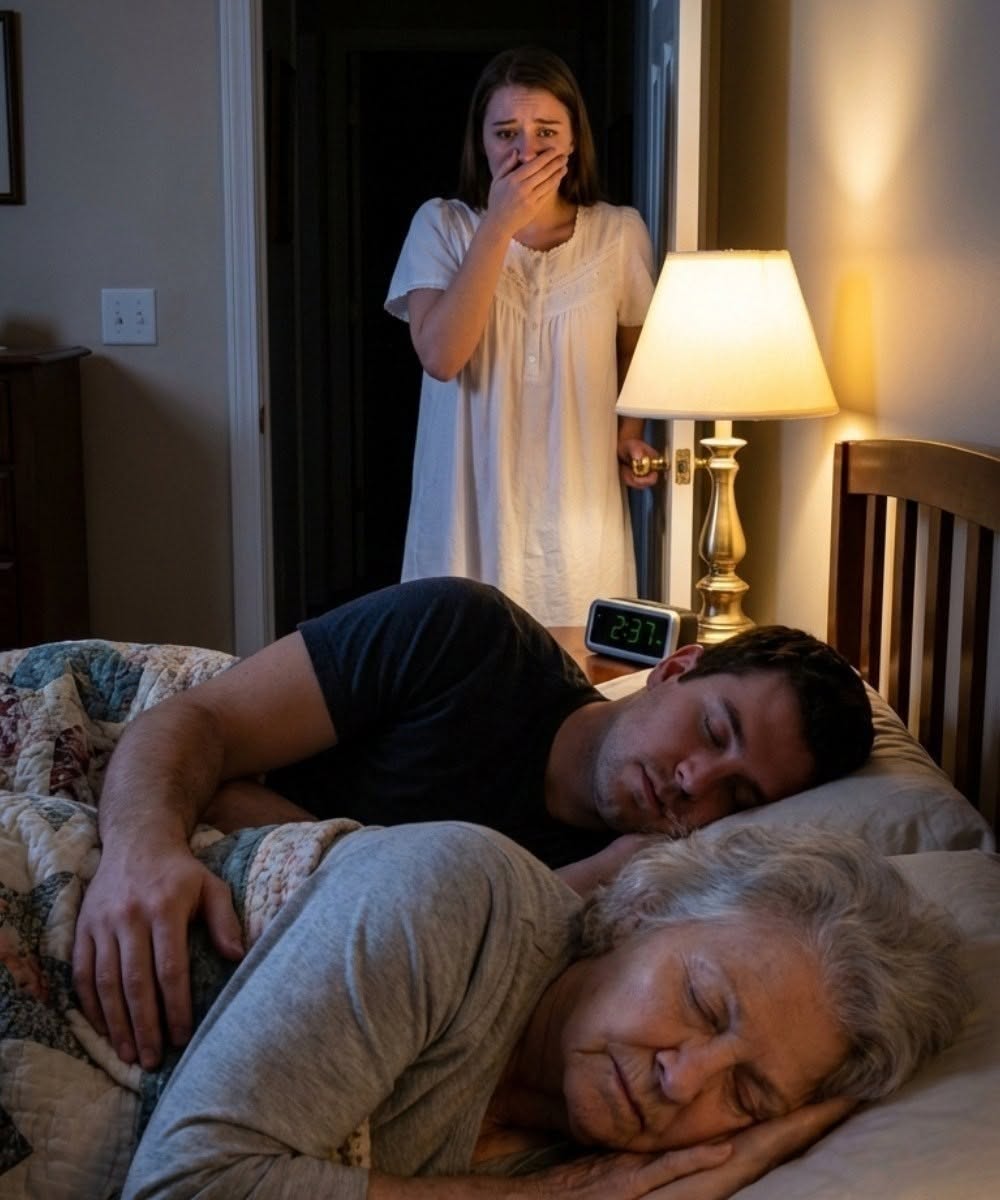 Dijo que estaba cansada, así que le di mi cama a mi suegra en mi noche de bodas. Lo que encontré debajo de la almohada a la mañana siguiente me puso los pelos de punta.