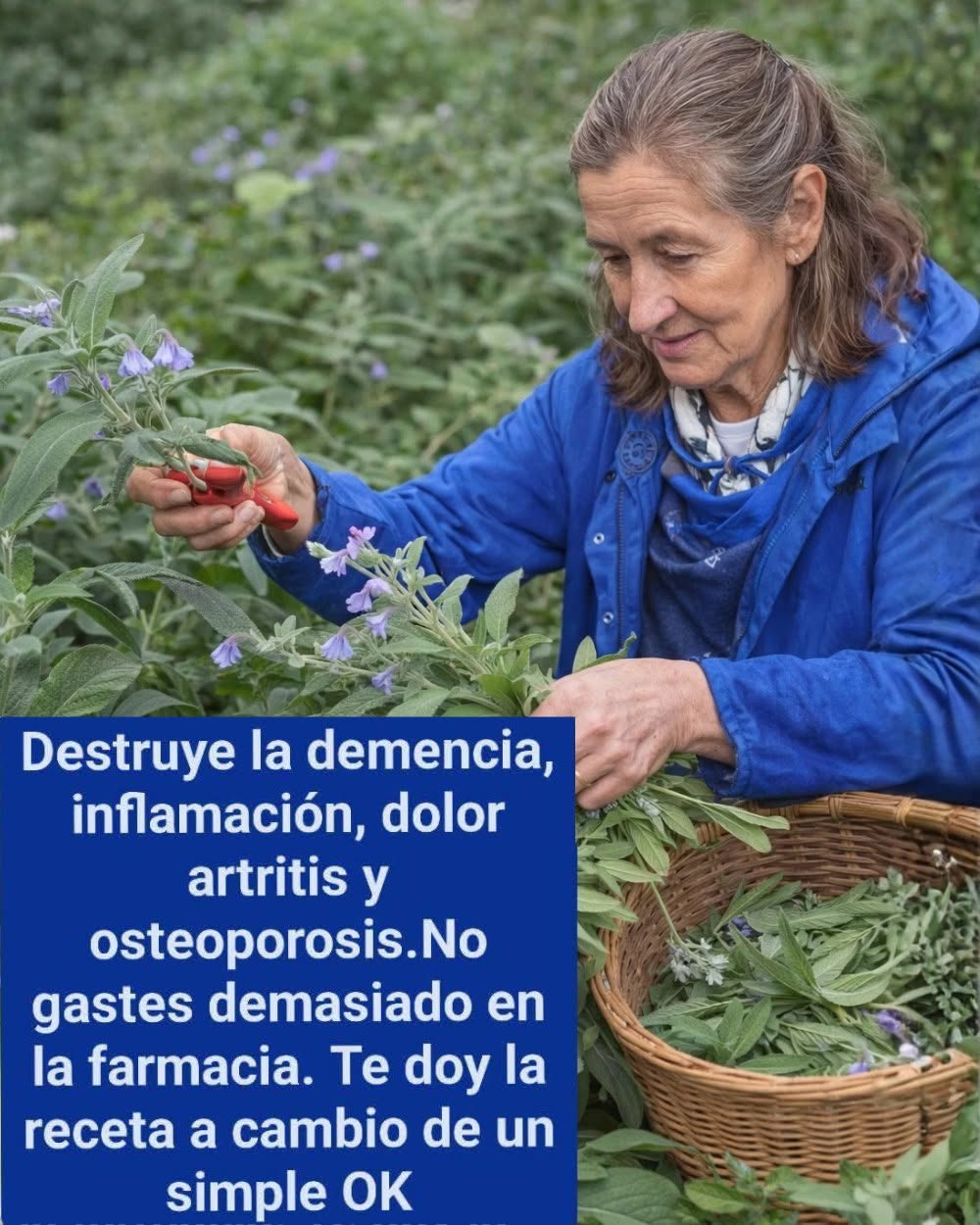 Destruye la demencia, inflamación, dolor artritis y osteoporosis ,No gastes demasiado en la farmacia. Te doy la receta