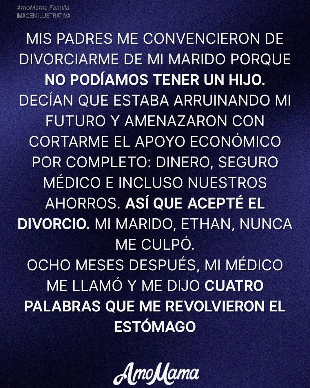 Mis padres me presionaron para que me divorciara de mi esposo porque no podíamos tener un bebé – Tres años después, conocieron a mi hija