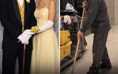 Mi padre dejó a mi mamá embarazada en la noche de graduación – 30 años después, lo encontré trapeando los pisos en mi propia empresa y decidí cambiar su vida