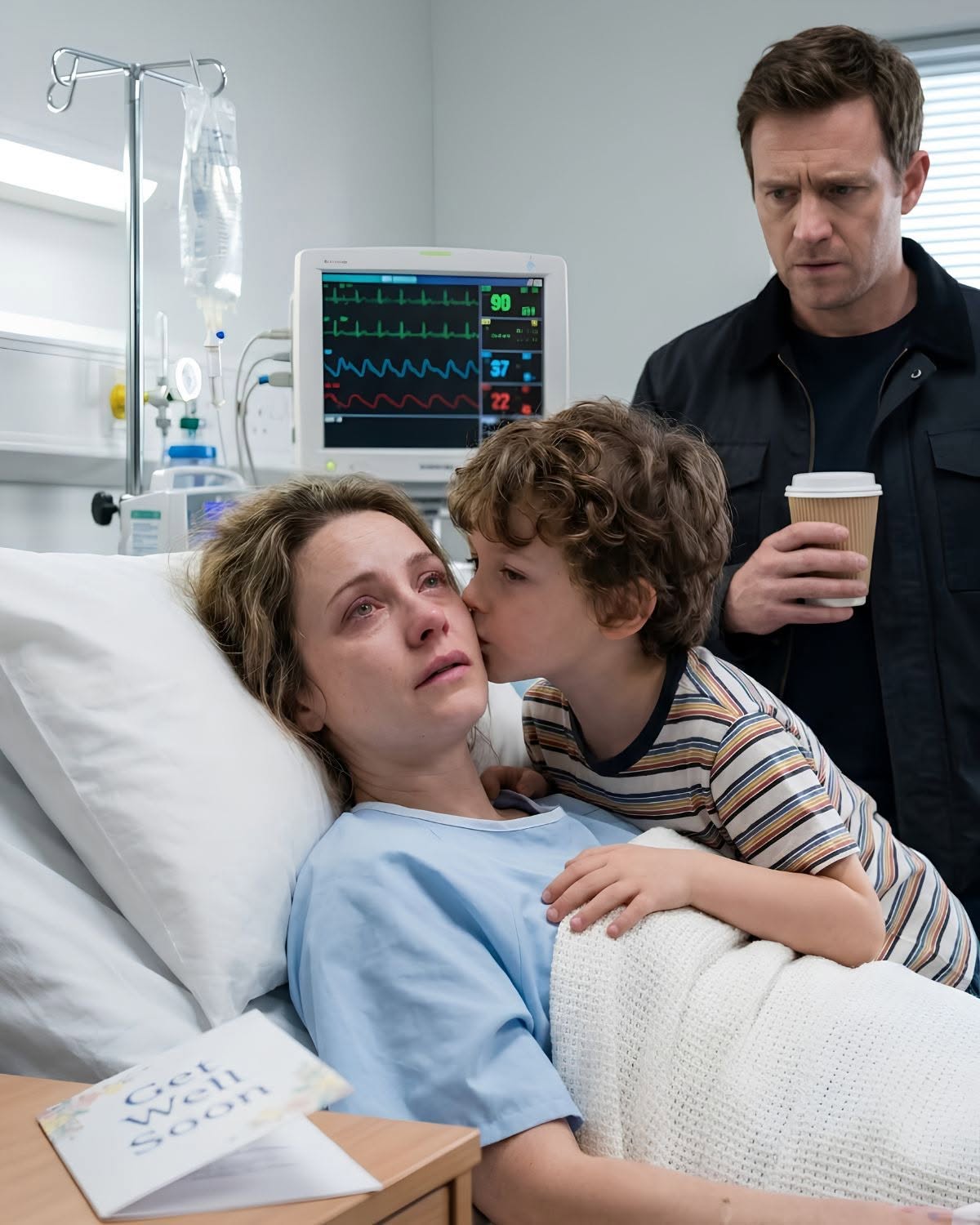 Desperté de un coma y escuché a mi hijo susurrar: “No abras los ojos, mamá… papá está esperando que te mueras.” En ese instante entendí que mi accidente no había sido un accidente, y que mi esposo y mi propia hermana estaban esperando mi muerte para quedarse con todo.