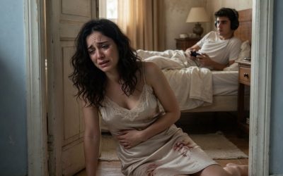 Ella estaba perdiendo a su bebé en el piso del baño, pero su pareja solo preguntó si alcanzaría su junta; lo que dijo un paramédico frente a todos encendió el verdadero infierno