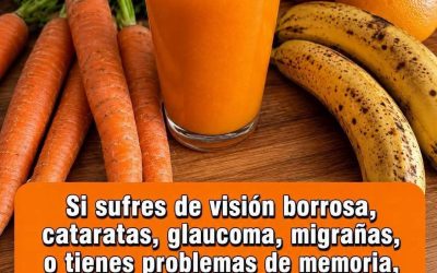 Jugo Natural para Mejorar la Visión y Cuidar tus Ojos