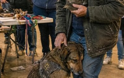 Entró al refugio solo por calor… y el perro gritó al verlo, como si lo reconociera de otra vida