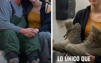 Mi madrastra me echó con nada más que las viejas botas de trabajo de mi papá tras su muerte – Ella no tenía idea de lo que él había pegado en secreto dentro de la suela