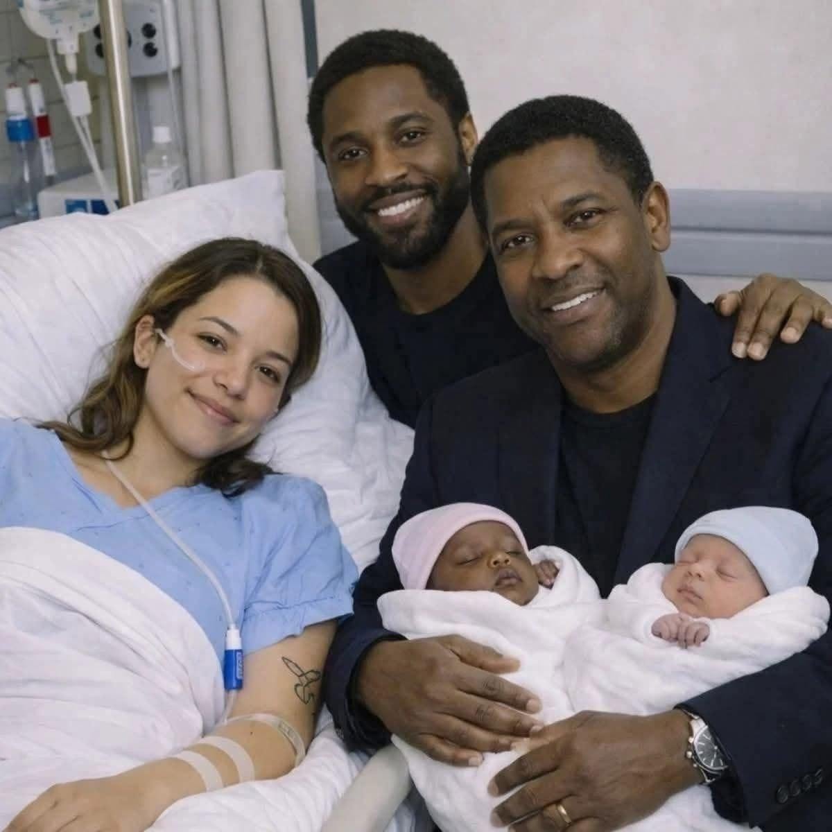 Denzel Washington y su hijo, John David Washington, acaban de anunciar una doble sorpresa: ¡es bebé!