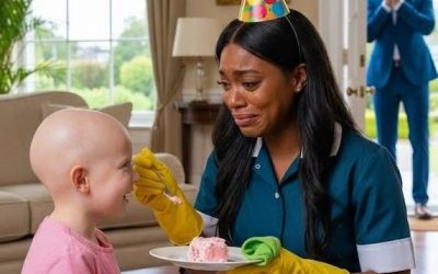 Le quedaban 3 meses al hijo del magnate… y la empleada a la que echaron terminó dándole una parte de su vida
