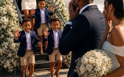 SU EXMARIDO LA INVITÓ A SU BODA PARA HUMILLARLA… PERO ELLA LLEGÓ EN JET PRIVADO CON SUS 3 HIJOS Y DEJÓ A TODA LA FAMILIA SIN PALABRAS