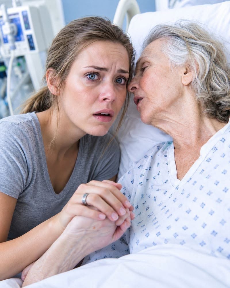 Mientras mi abuela agonizaba, mis padres y mi hermana no la visitaron ni una sola vez. Yo era la única que le sostenía la mano cuando susurró: «Cuando me vaya, mira detrás del retrato familiar en la sala».