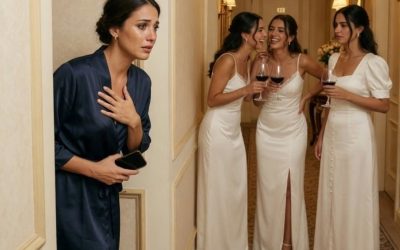 La noche antes de su boda, escuchó a sus damas planear arruinarlo todo: “Échenle vino al vestido y escondan los anillos”; en silencio grabó la traición y decidió cambiar la ceremonia sin avisarles, para que el altar revelara quiénes estaban de verdad a su lado