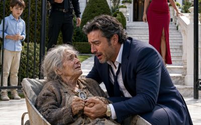El multimillonario creyó recuperar a su madre después de 15 años, hasta que su esposa presentó documentos que la señalaban por retirar millones de una cuenta familiar. La anciana no suplicó; solo dijo: “Ya me echaste una vez”, empacó su ropa y dejó una tarjeta antigua cuya letra iba a desenmascarar la verdadera traición.
