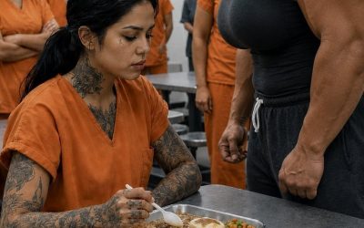 La reclusa más temida de la prisión decidió humillar a la recién llegada, quitándole la comida delante de todas las internas