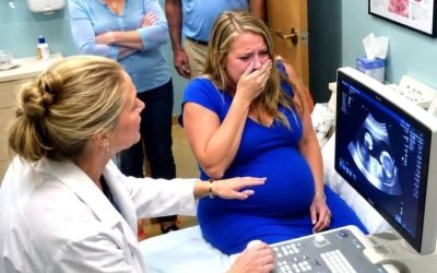El monitor fue colocado en la oscuridad de la sala médica, mostrando una silueta blanca para que todo el aire saliera de los pulmones. 🩺