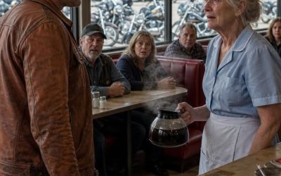 El cristal de la jarra de café temblaba sin control entre los dedos temblorosos de Martha. 💔