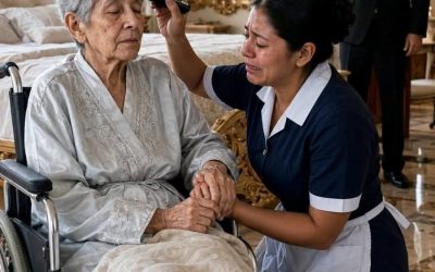 El millonario volvió al saber que su madre moriría y encontró a la limpiadora escuchando una confesión que destruyó su apellido